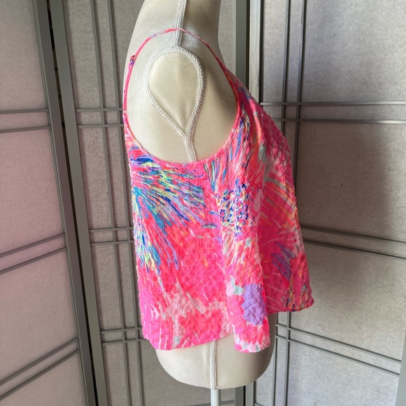 Lilly Pulitzer “Aletta Crop Top”  Small - Picture 3 of 9